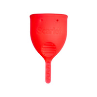 SCARLET PERIOD CUP RED SIZE 1