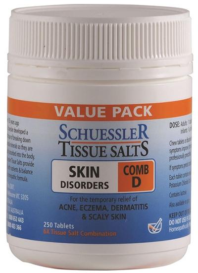 Schuessler Tissue Salts Comb D