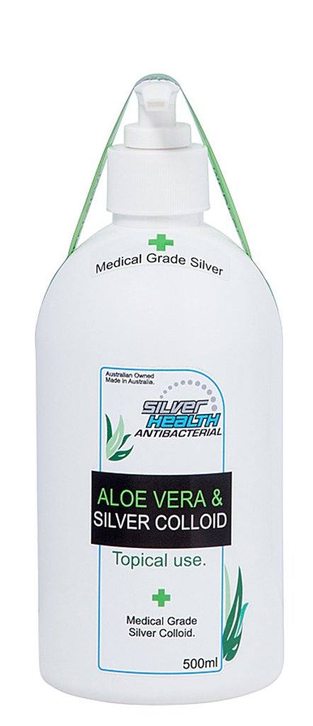 Silver Health Aloe Vera Gel With Silver Colloid