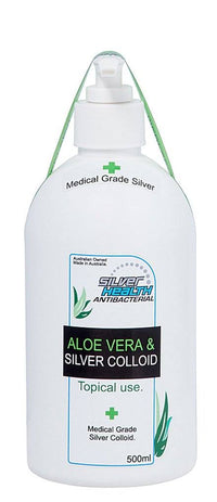 Silver Health Aloe Vera Gel With Silver Colloid | Mr Vitamins