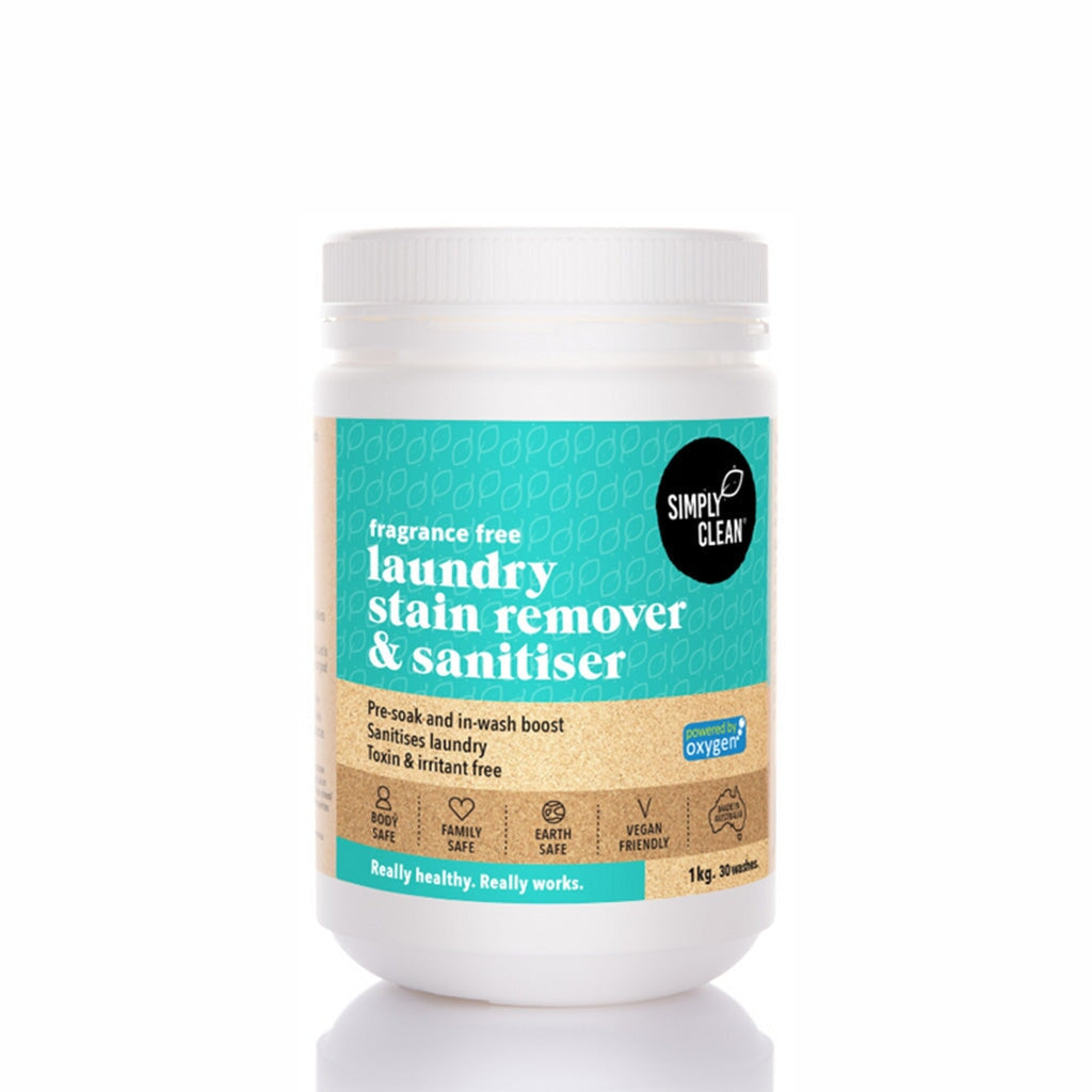 Simply Clean Fragrance Free Laundry Stain Remover – Mr Vitamins