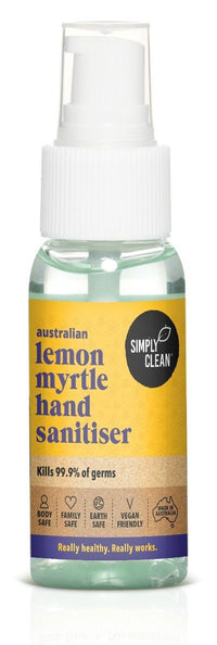 Simply Clean Lemon Myrtle Hand Sanitiser