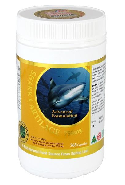 Spring Leaf Premium Shark Cartilage 750mg