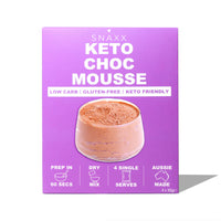Snaxx One Minute KETO Chocolate Mousse 4x40g | Mr Vitamins