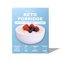 Snaxx One Minute KETO Porridge 4x40g | Mr Vitamins