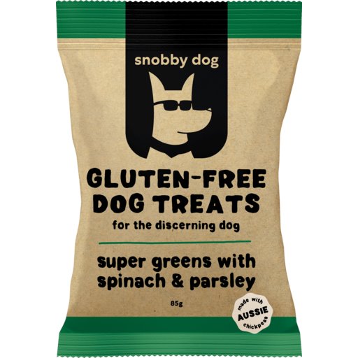 Snobby Dog Treats Supergreens with Spinach and Parsley