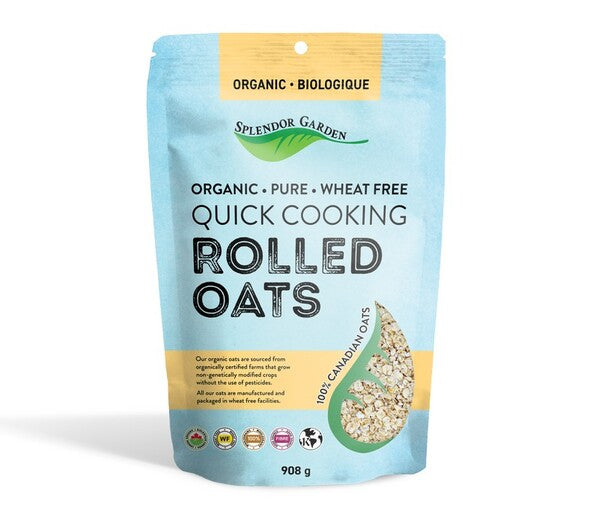 Splendor Garden Organic Wheat Free Quick Rolled Oats