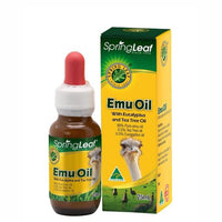 Spring Leaf Emu Oil With Eucalyptus Oil And Tea Tree Oil Discontinued