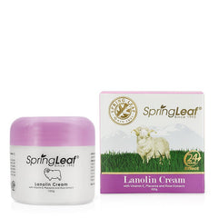 Spring Leaf Lanolin Vitamin E Cream With Placenta & Rose Extracts