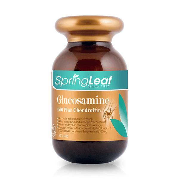 Spring leaf Premium Glucosamine 1500 Plus Chondroitin