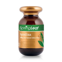 Spring Leaf Premium Spirulina 1200mg With Natural Iodine 25mcg