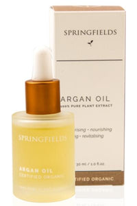 Springfields Organic Argan Oil 30ML | Mr Vitamins