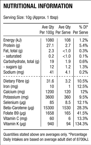 Sunny Corner Organic Brussel Sprouts Powder