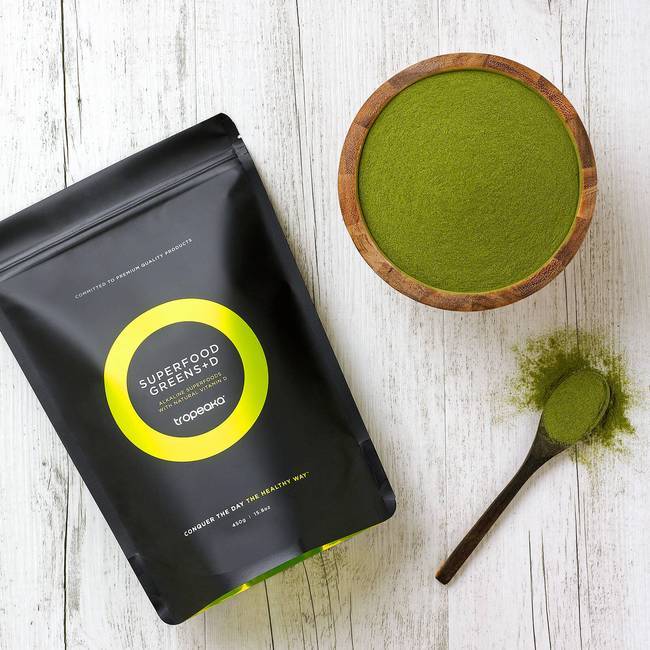 Tropeaka Greens Plus Vitamin D Powder