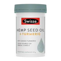 Swisse Hemp Seed Oil Plus Turmeric