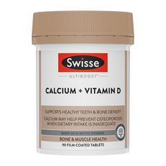 Swisse Ultiboost Calcium Plus Vitamin D