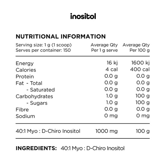 Switch Nutrition 100% PURE INOSITOL