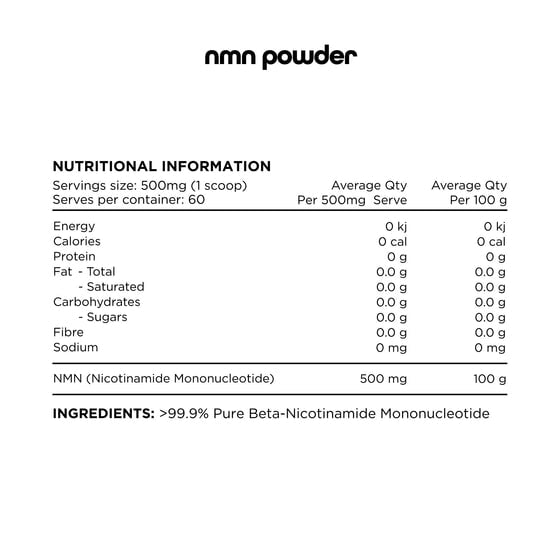 Switch Nutrition 100% PURE NMN POWDER