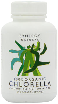 SYNERGY ORG CHLORELLA 200T