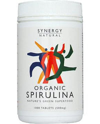 SYNERGY ORG SPIRULINA 1000T