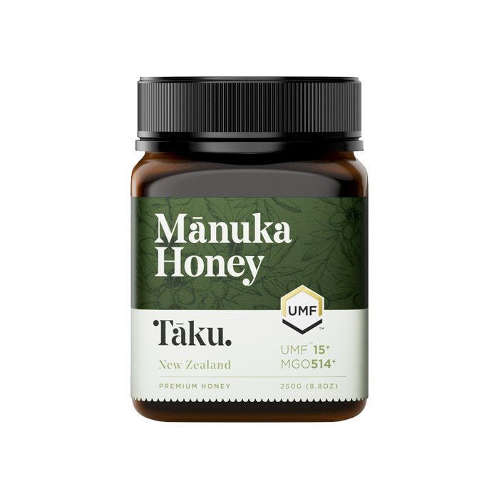 Taku UMF 15+ (MGO 514+) Manuka Honey 250g