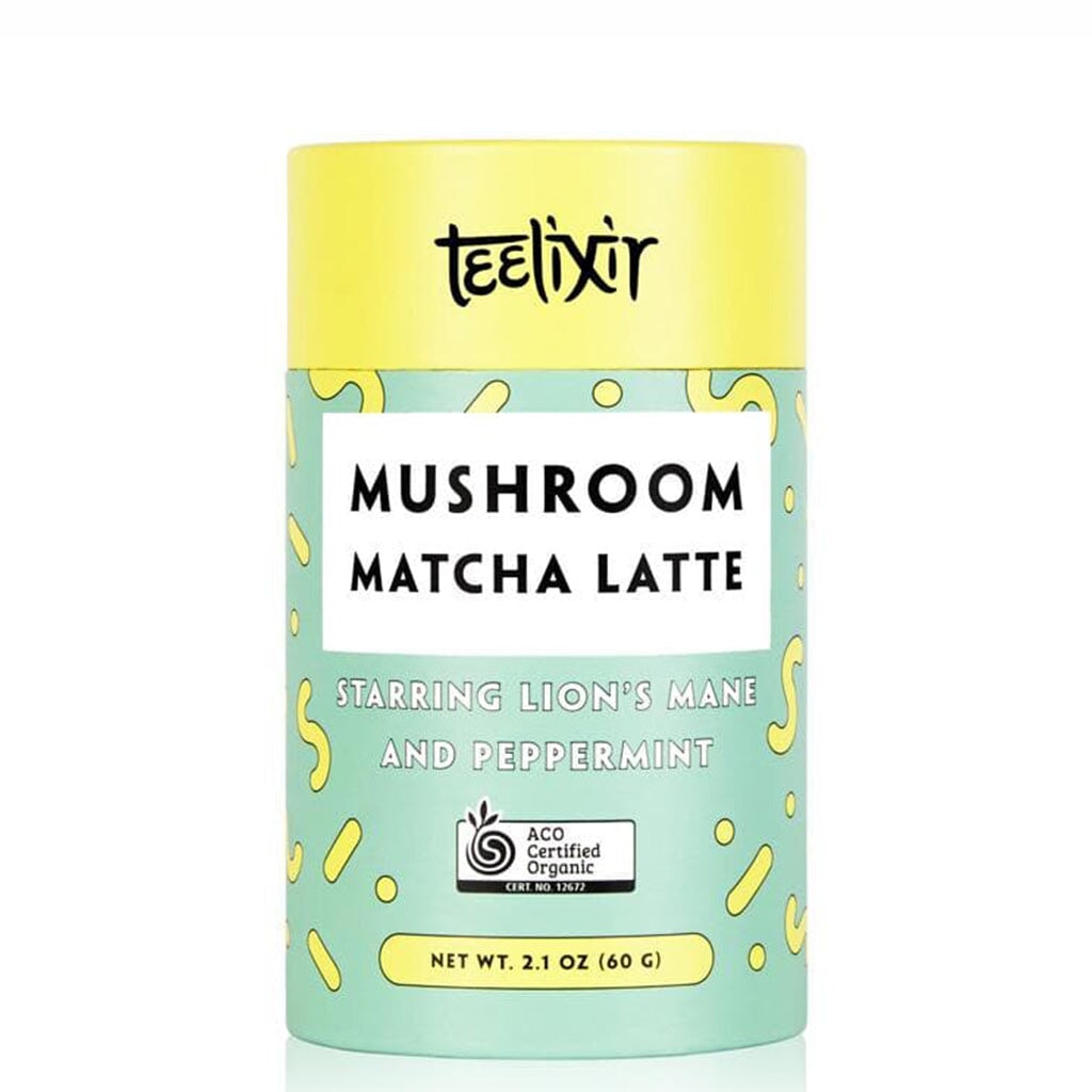 Teelixir Mushroom Matcha Latte Powder