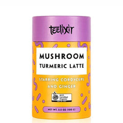 Teelixir Mushroom Turmeric Latte Powder