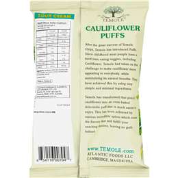 Temole Cauliflower Puffs Sour Cream 56g