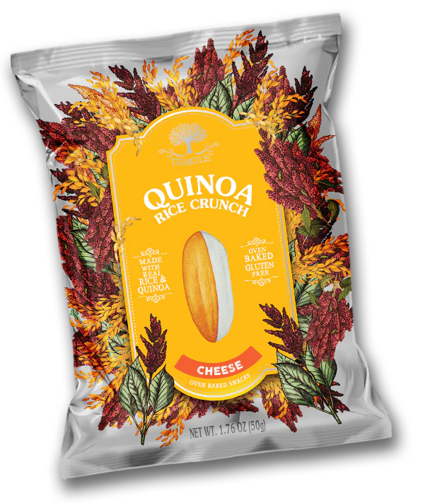 Temole Quinoa Rice Crunch Cheese 50g