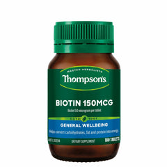 Thompsons Biotin 150mcg