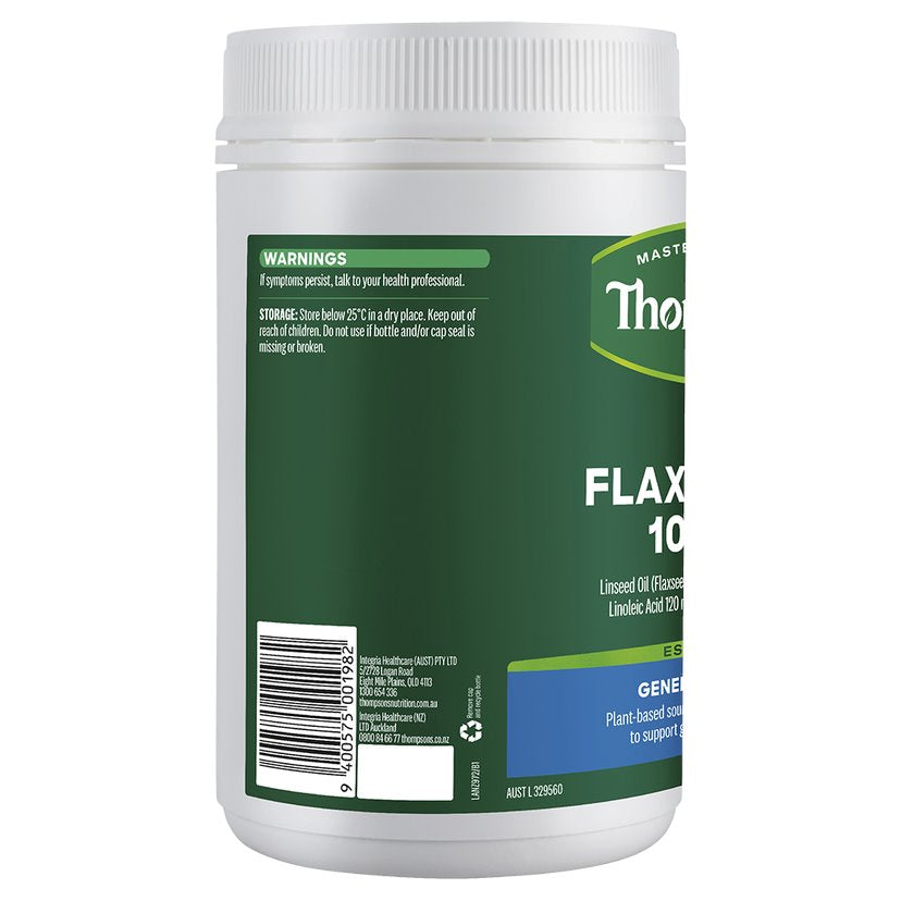 Thompsons Gel-Free Flaxseed Oil 1000mg