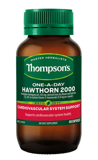 Thompsons Hawthorn 2000mg | Mr Vitamins