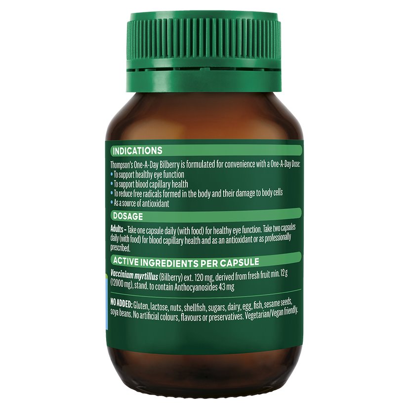 Thompsons One-A-Day Bilberry 12000mg