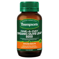 Thompsons One-A-Day Organic Olive Leaf 5000mg | Mr Vitamins