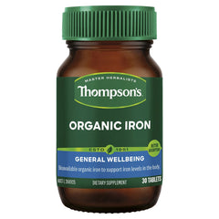 Thompsons Organic Iron 24mg