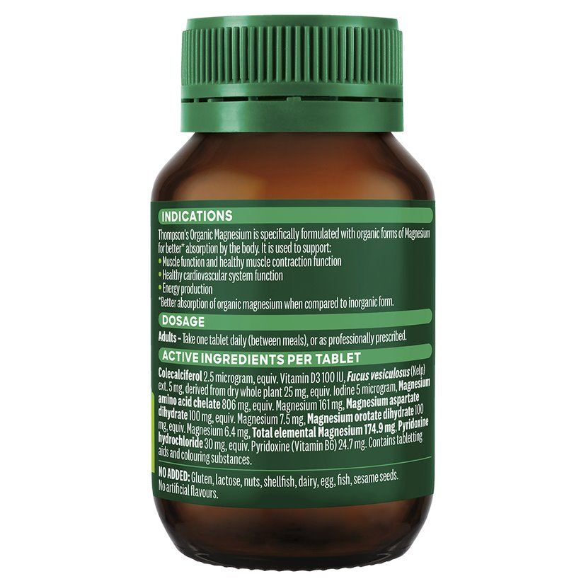 Thompsons Organic Magnesium