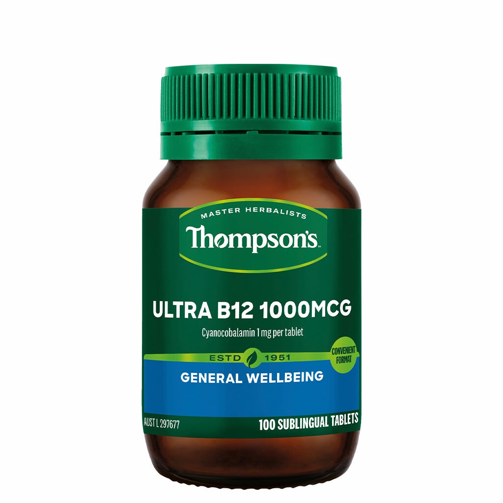 Thompsons Ultra B12 1000mcg