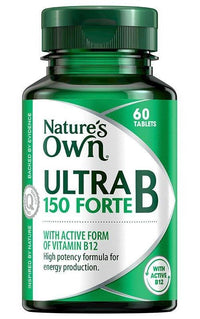 NO ULTRA B 150 FORTE 60 Tablets | Mr Vitamins