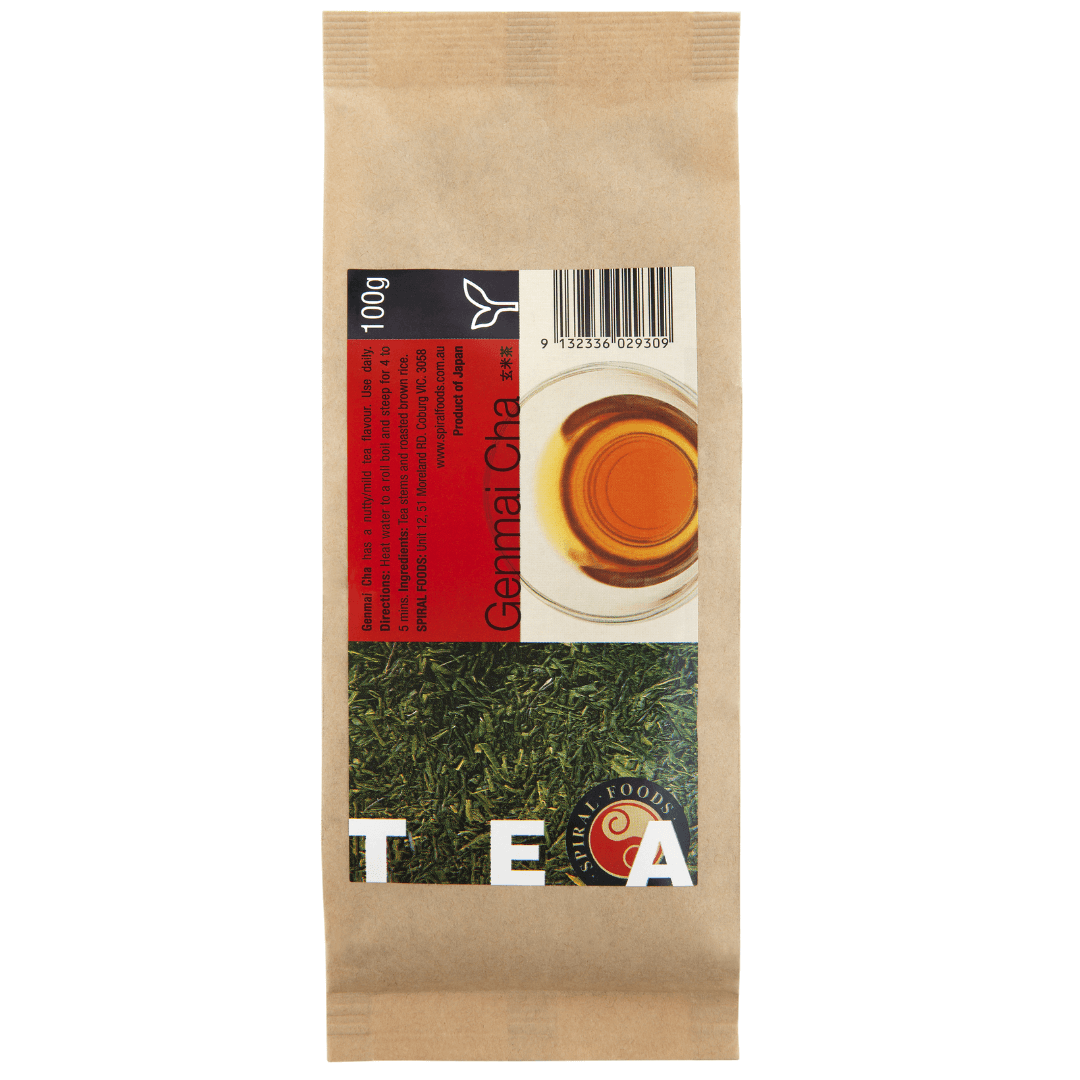 Spiral Genmai Chai Tea
