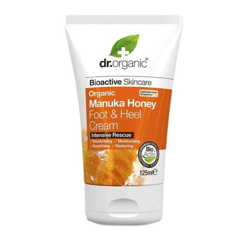 Dr Organic Foot & Heel Cream Organic Manuka Honey