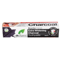 DR ORG TOOTHPASTE ACT CHARCOAL 100ML Activated Charcoal| Mr Vitamins