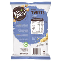 VGood Chickpea Twists Sea Salt 85g | Mr Vitamins