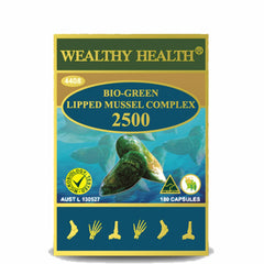 Wealthy Health Bio-Green Lipped Mussel Complex 2500