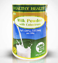 Wealthy Health Milk Powder With Colostrum IgG (20%) | Mr Vitamins