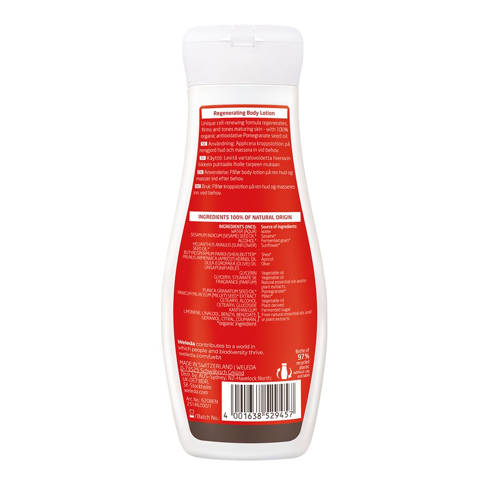 Weleda Regenerating Body Lotion - Pomegranate 200ml NEW
