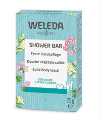 Weleda Shower Bar - Geranium & Litsea Cubeba | Mr Vitamins