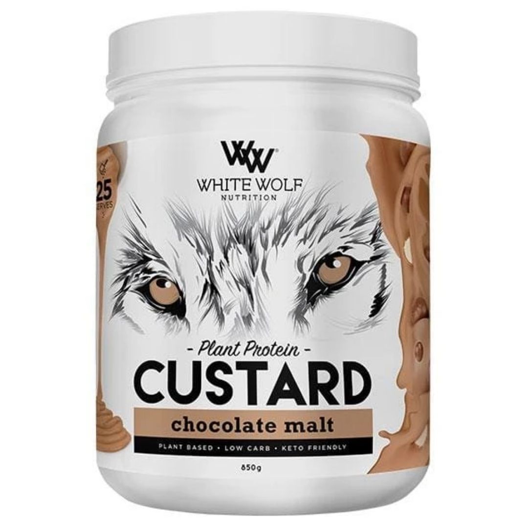 White Wolf Plant Protein Custard