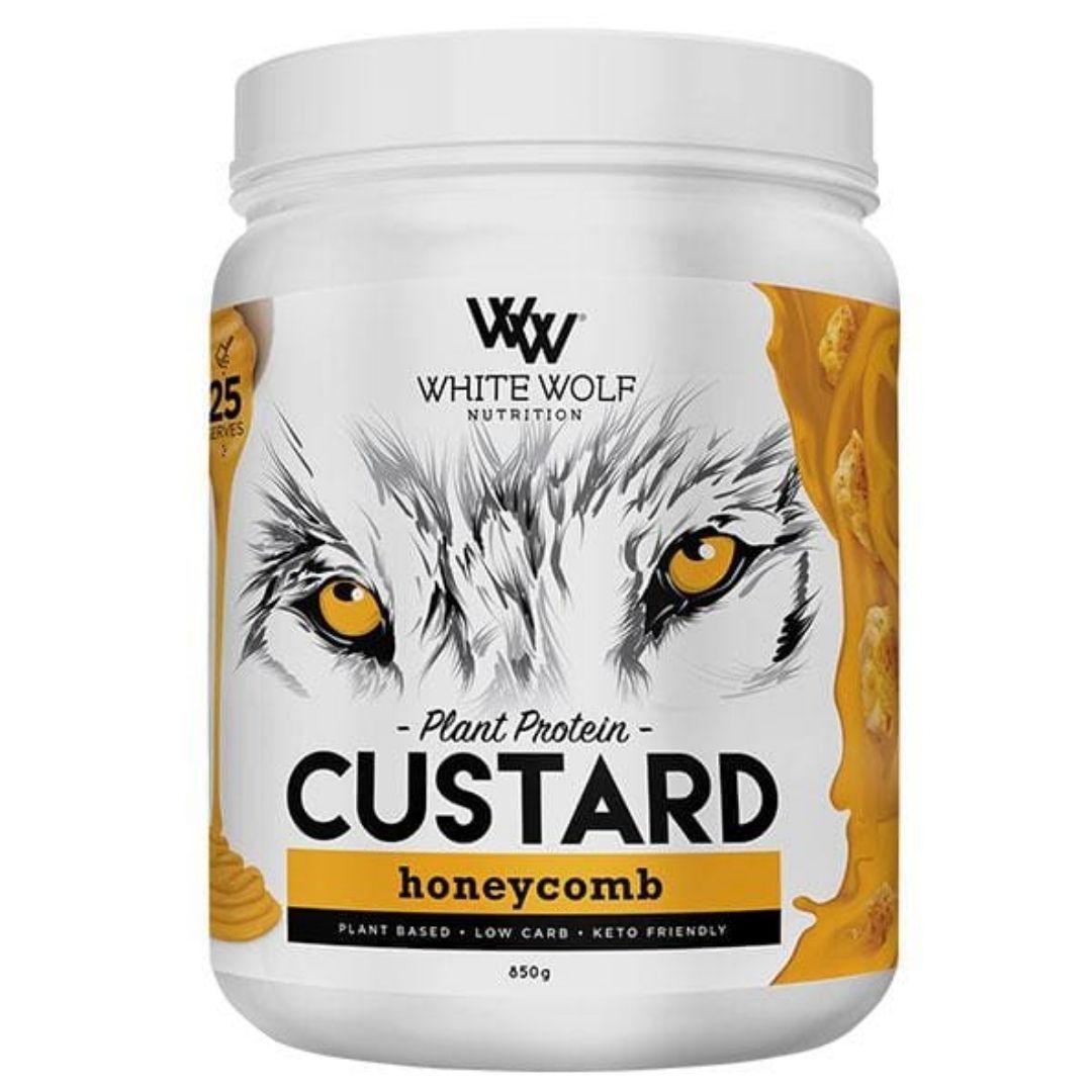 White Wolf Plant Protein Custard