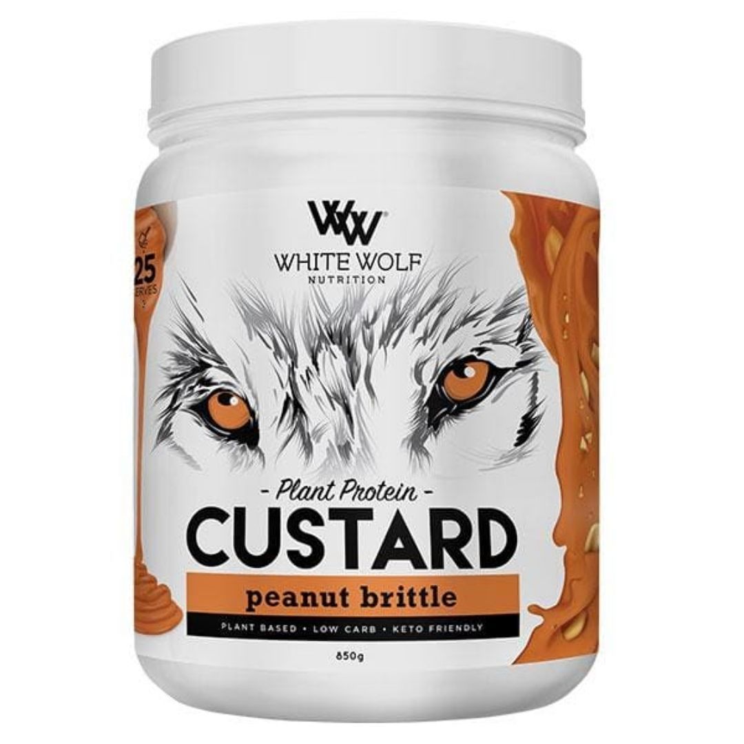 White Wolf Plant Protein Custard