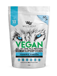 White Wolf Nutrition Vegan All-In-One Pea Protein With Superfoods